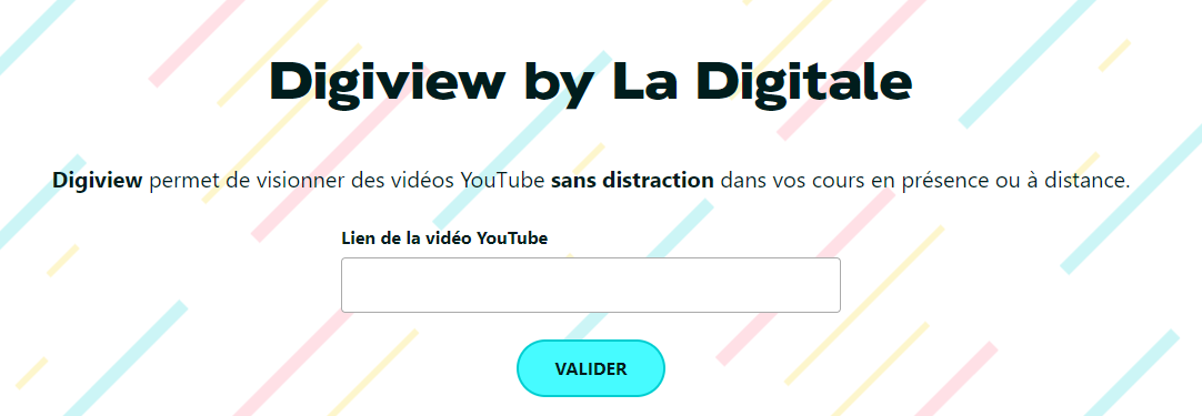 Digiview - page d'accueil